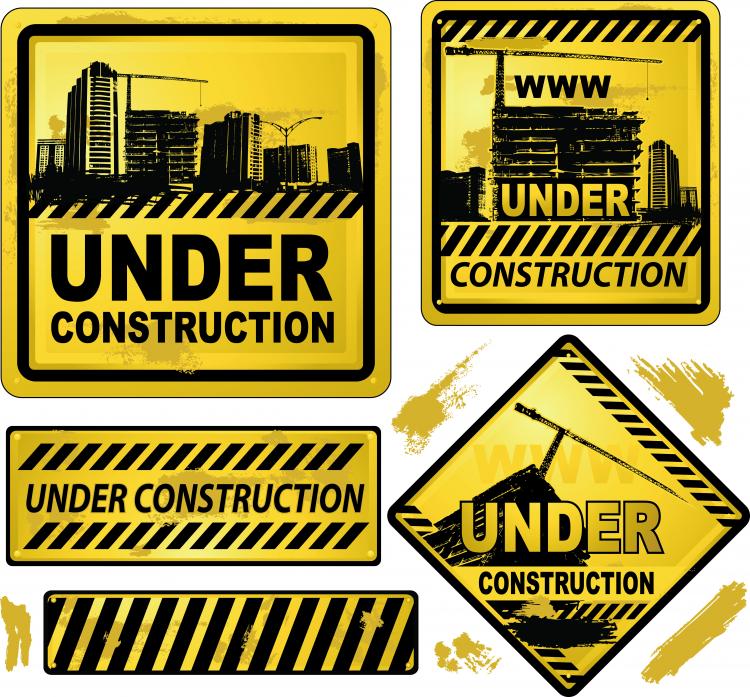 free vector Building and construction icons vector